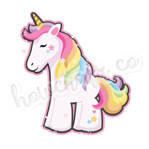 Unicorn stickers for iPhone